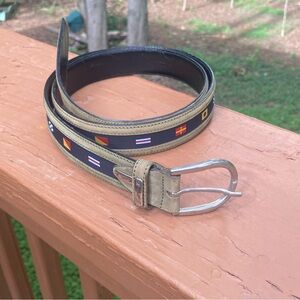 RB nautical flag belt